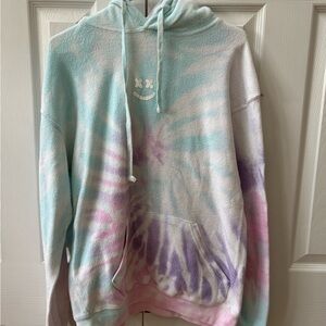 Barstool Sleep When You’re Dead Hoodie - tie dye